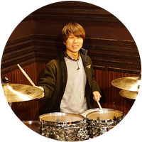 ドラム講師:井上優樹
